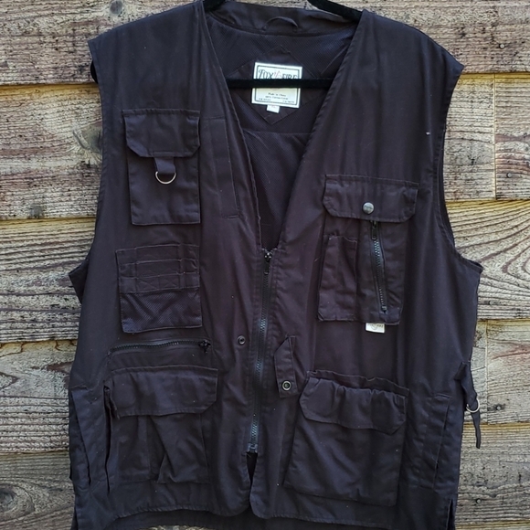 Foxfire Fishing Vest XL Black